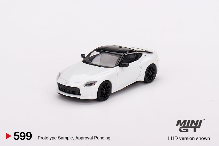 Mini GT 1:64 Nissan Z Performance 2023 Everest White  (MGT00599-L/MGT00599-MJ) Diecast Car Model Available in October 2023 Pre  Order Now