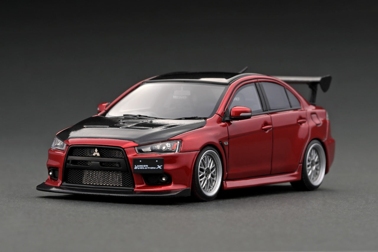 Ignition Model 1:43 Mitsubishi Lancer Evolution X (CZ4A) WorldWide Limited  40pcs (IG2567) Resin Car Model Available In Q2 2024 Pre Order Now