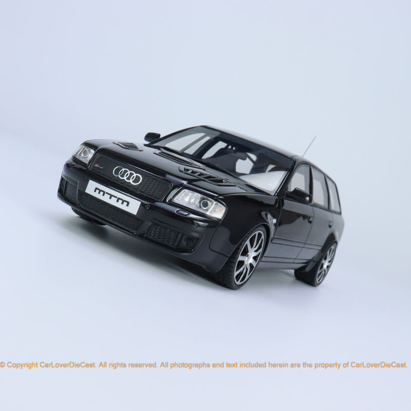 Ottomobile 1:18 Audi RS 6 Clubsport MTM year 2004 black OT992 model car  OT992 9580010220489