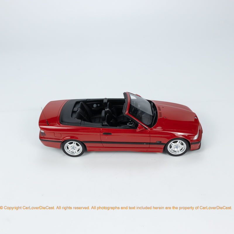 OTTO 1:18 BMW E36 M3 CONVERTIBLE RED 1995 *Limited to 2500pcs* (OT1048