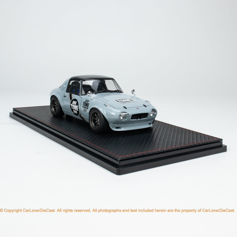 Ignition Model 1:18 Toyota Sports 800 NOB Hachi 2023 TAS Ver Light  Gray/White *Limited 80 pcs Each Color* (IG3292/IG3097) Resin Car Model  Available