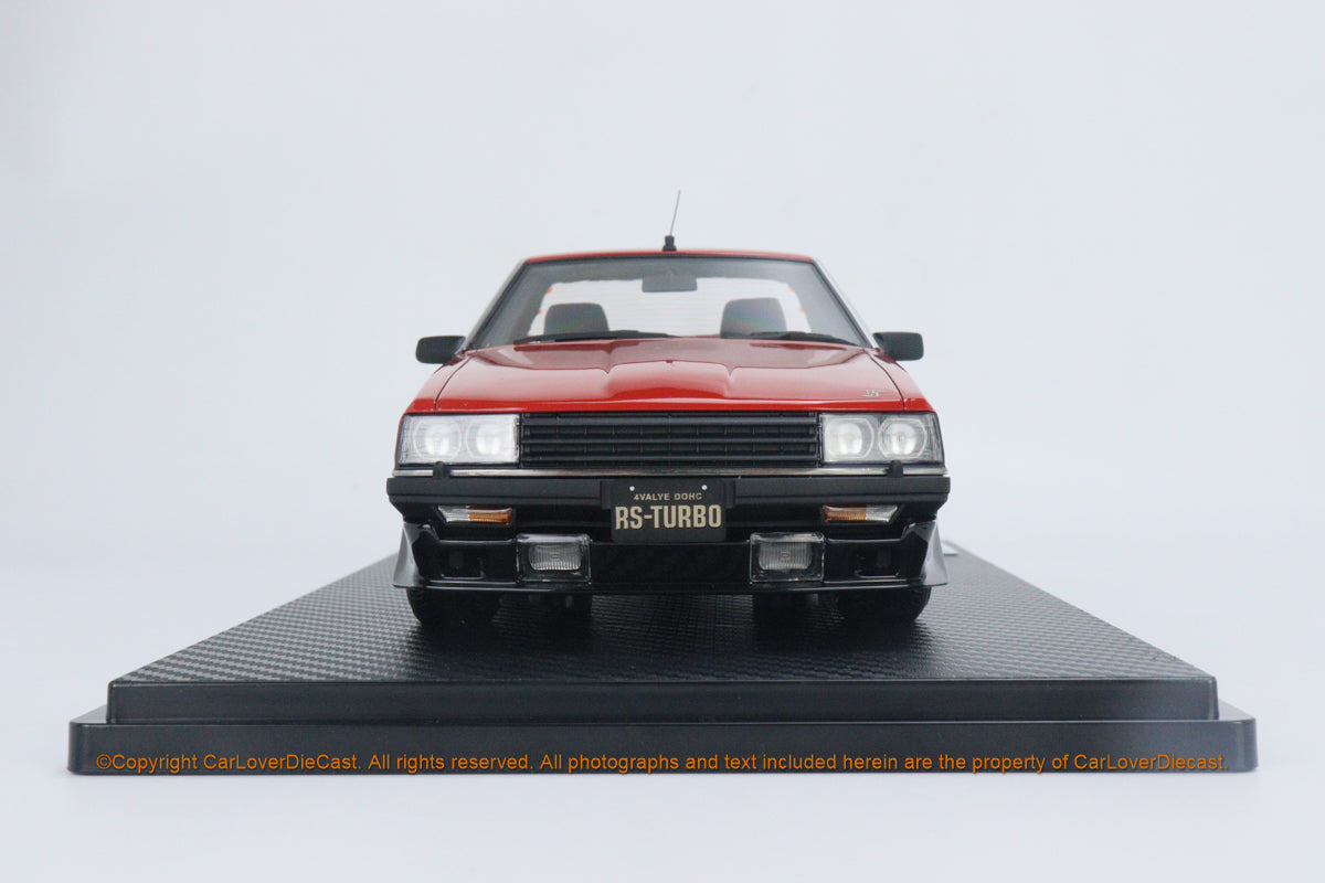 Ignition Model  Nissan Skyline  RS Turbo R Red/Black IG  resin car model available now