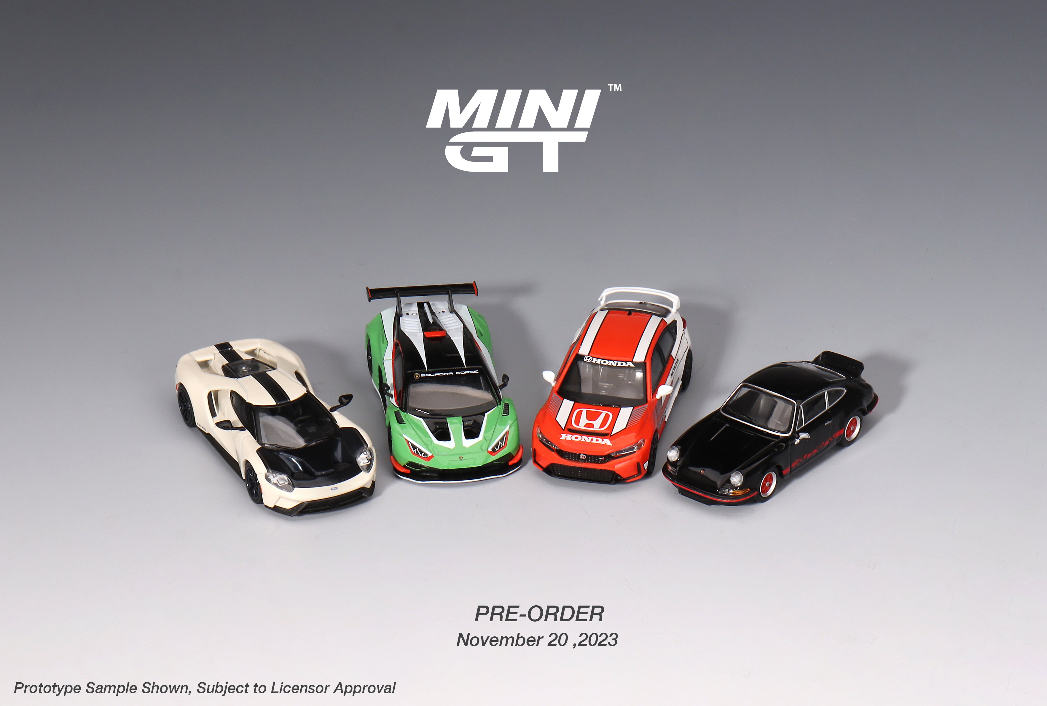 Mini GT 1:64 Honda Civic Type R 2023 Pace Car Red (MGT00686-L) Diecast