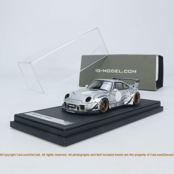 Ignition Model 1:43 RWB 993 Silver (IG2717) resin car model available now